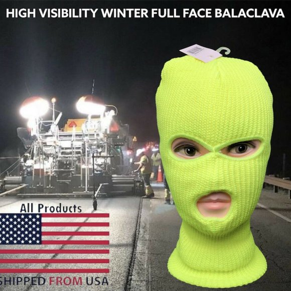 2 - Ski Mask Winter Cap Balaclava Outdoor Workwear Beanie Tactical - Picture 1 of 8